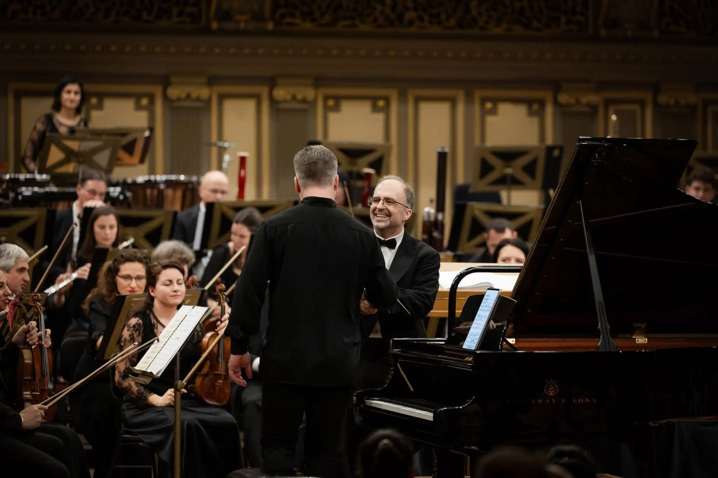 Concert photo: Sofia Philharmonic & Nayden Todorov visiting Bucharest (03.03.2025)