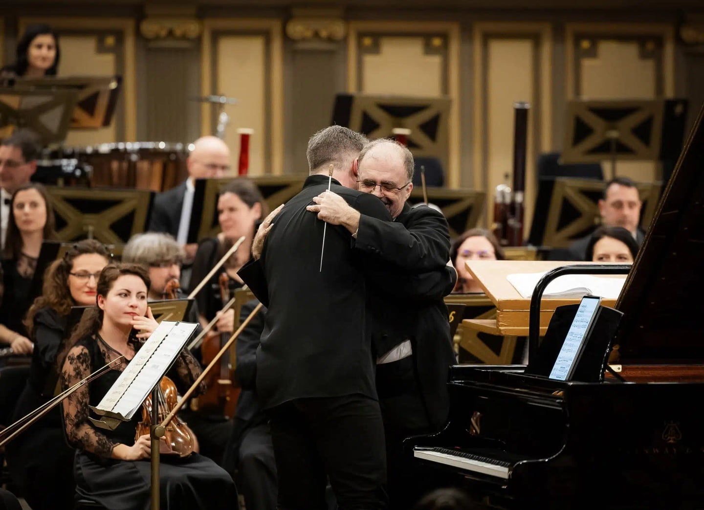 Concert photo: Sofia Philharmonic & Nayden Todorov visiting Bucharest (03.03.2025)