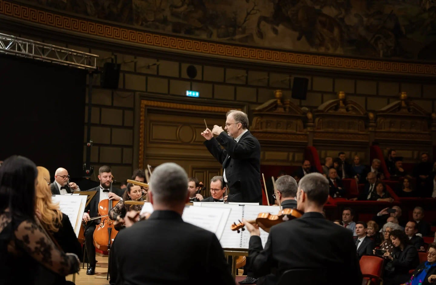 Concert photo: Sofia Philharmonic & Nayden Todorov visiting Bucharest (03.03.2025)