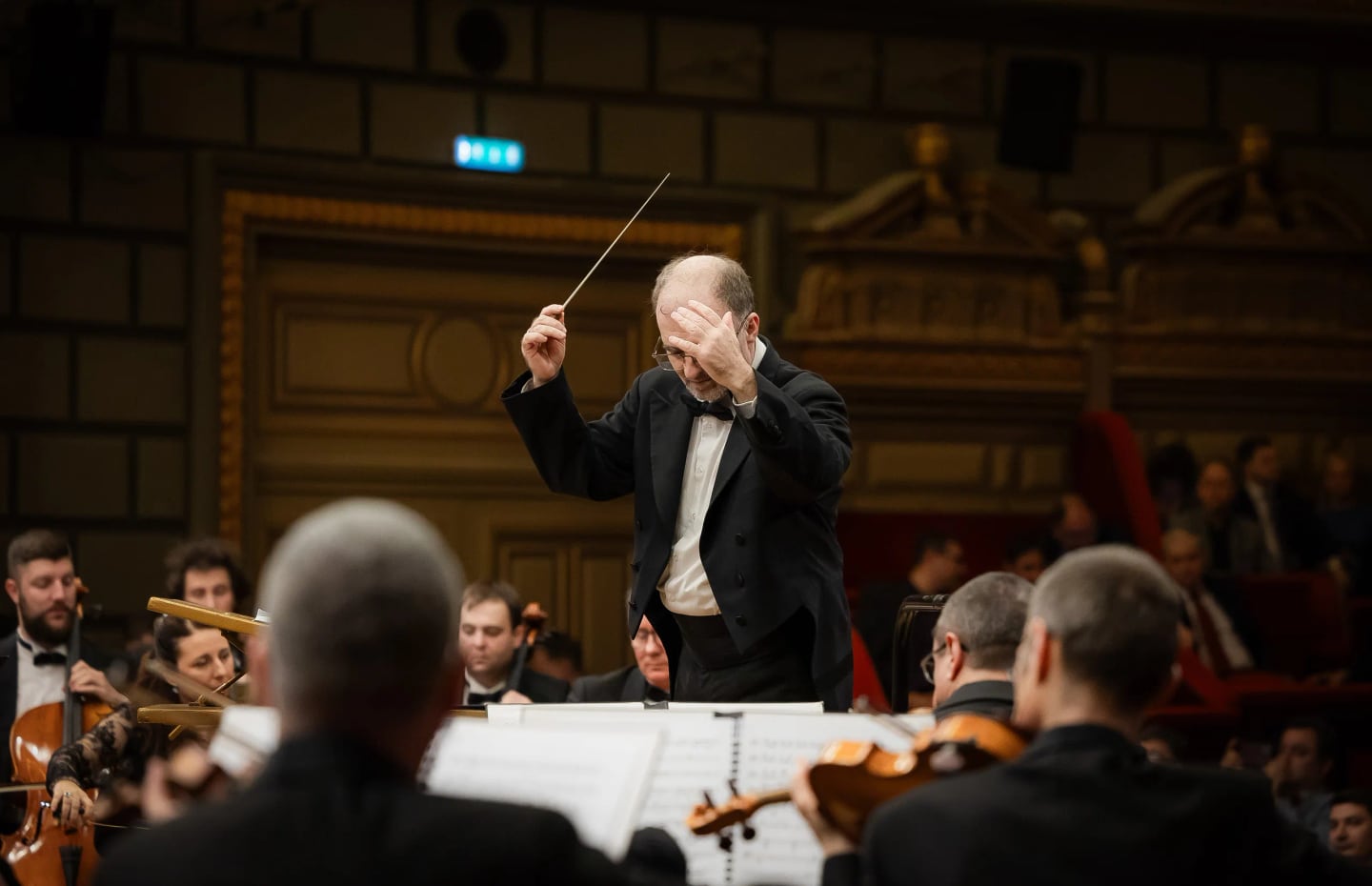 Concert photo: Sofia Philharmonic & Nayden Todorov visiting Bucharest (03.03.2025)