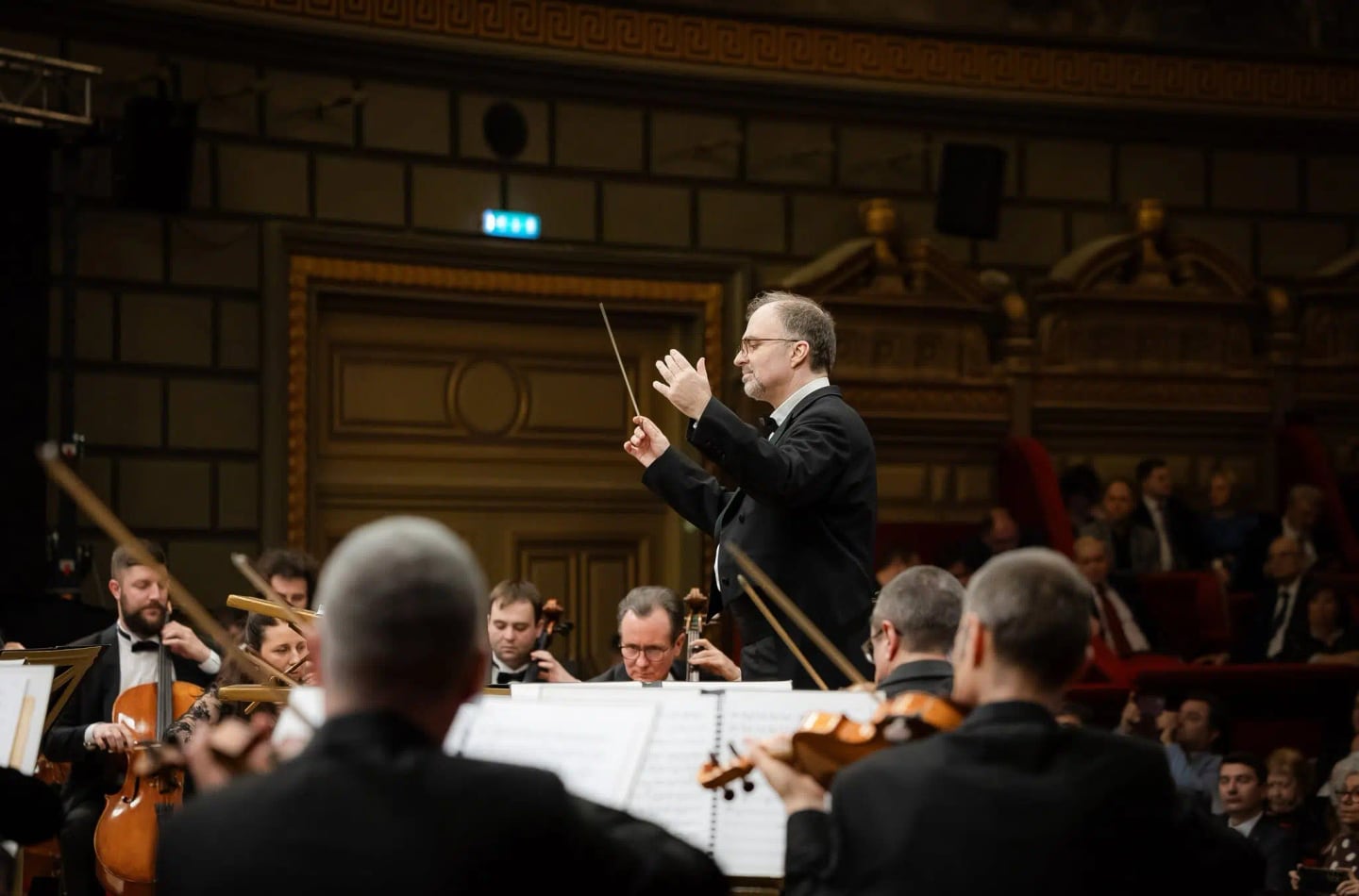 Concert photo: Sofia Philharmonic & Nayden Todorov visiting Bucharest (03.03.2025)
