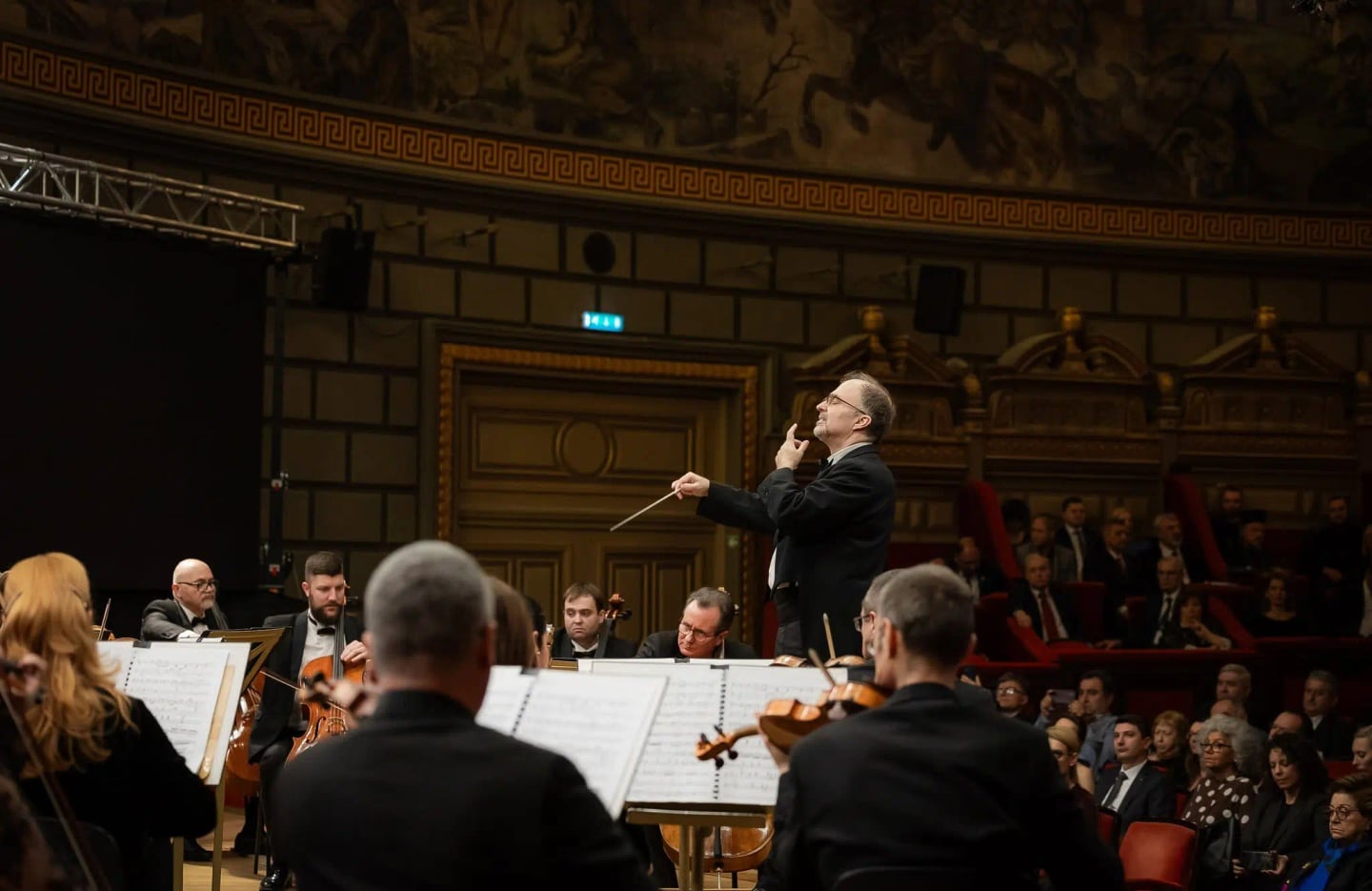 Concert photo: Sofia Philharmonic & Nayden Todorov visiting Bucharest (03.03.2025)