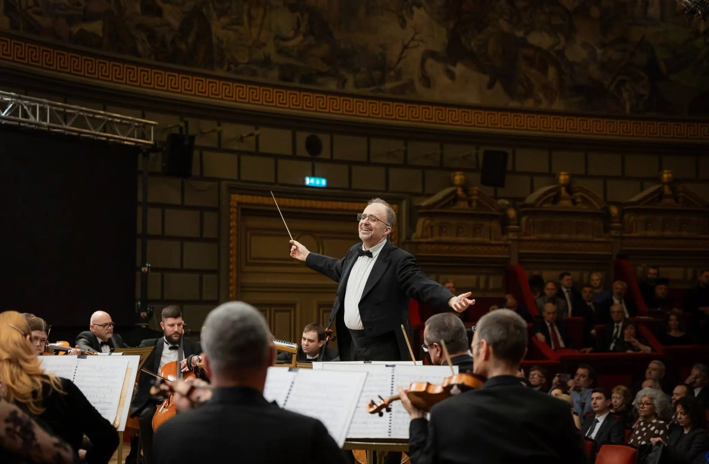 Concert photo: Sofia Philharmonic & Nayden Todorov visiting Bucharest (03.03.2025)