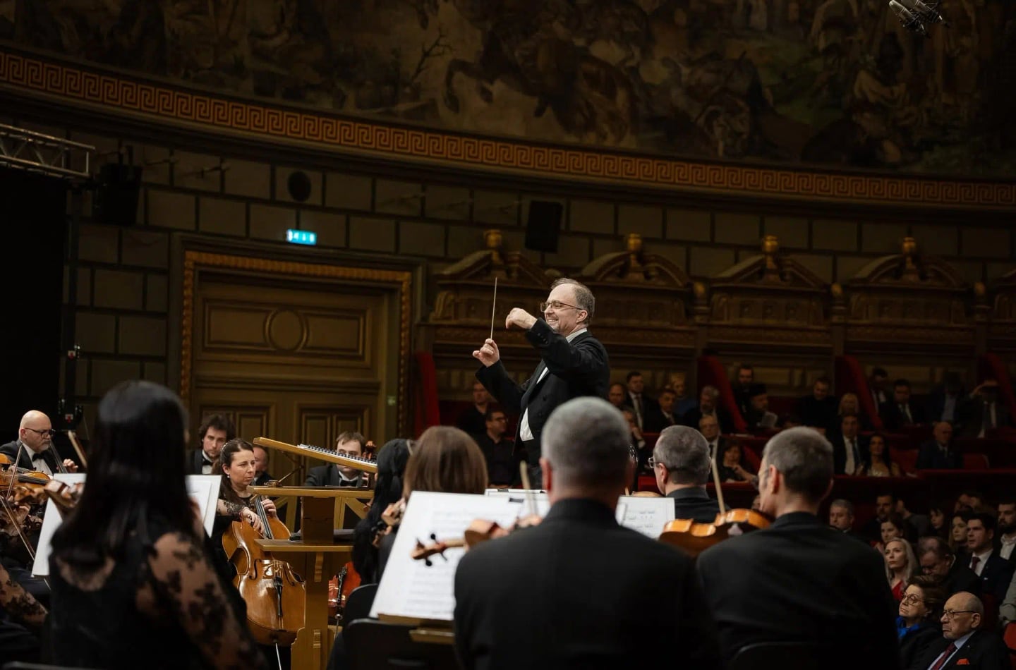 Concert photo: Sofia Philharmonic & Nayden Todorov visiting Bucharest (03.03.2025)