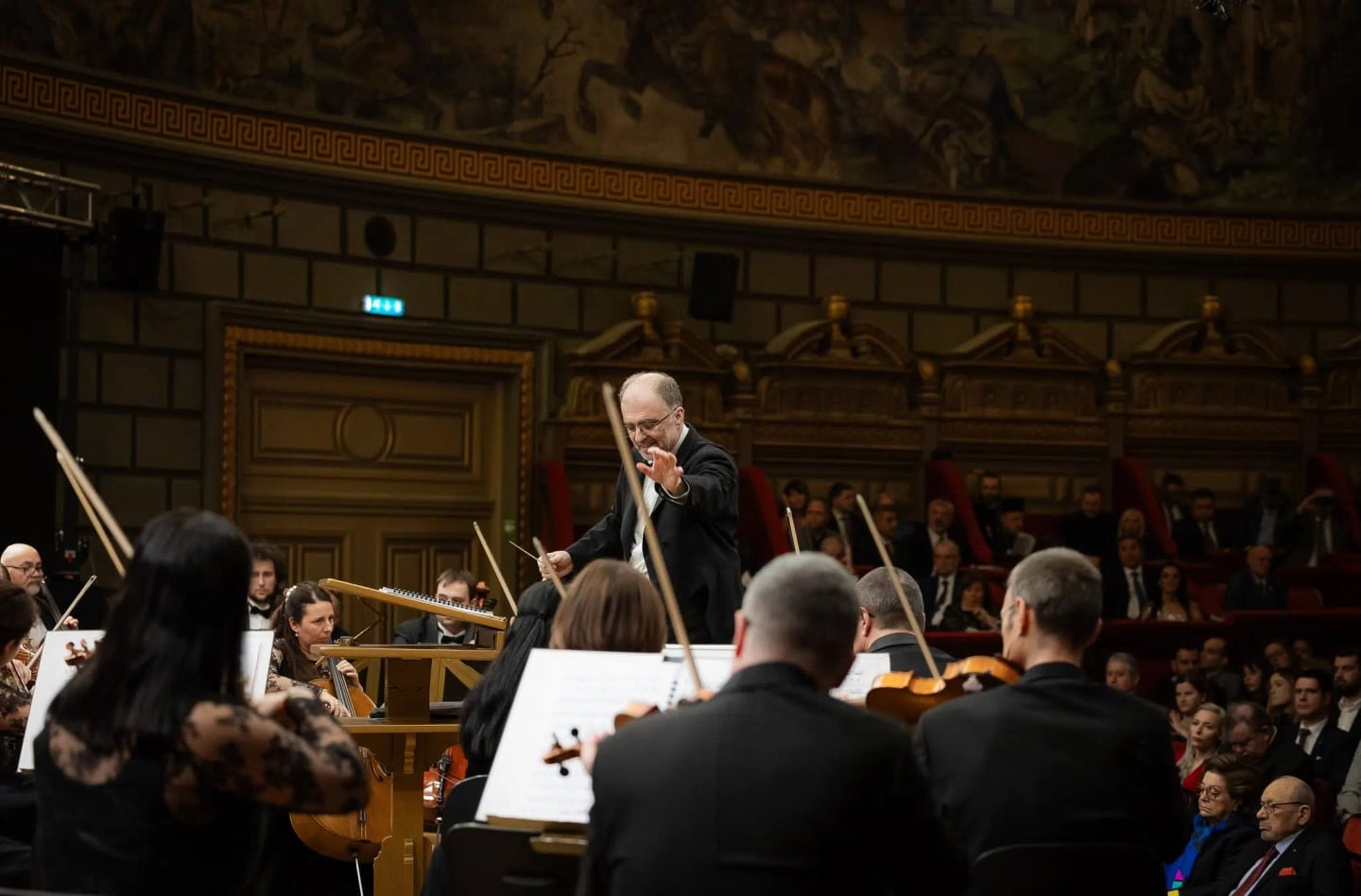 Concert photo: Sofia Philharmonic & Nayden Todorov visiting Bucharest (03.03.2025)