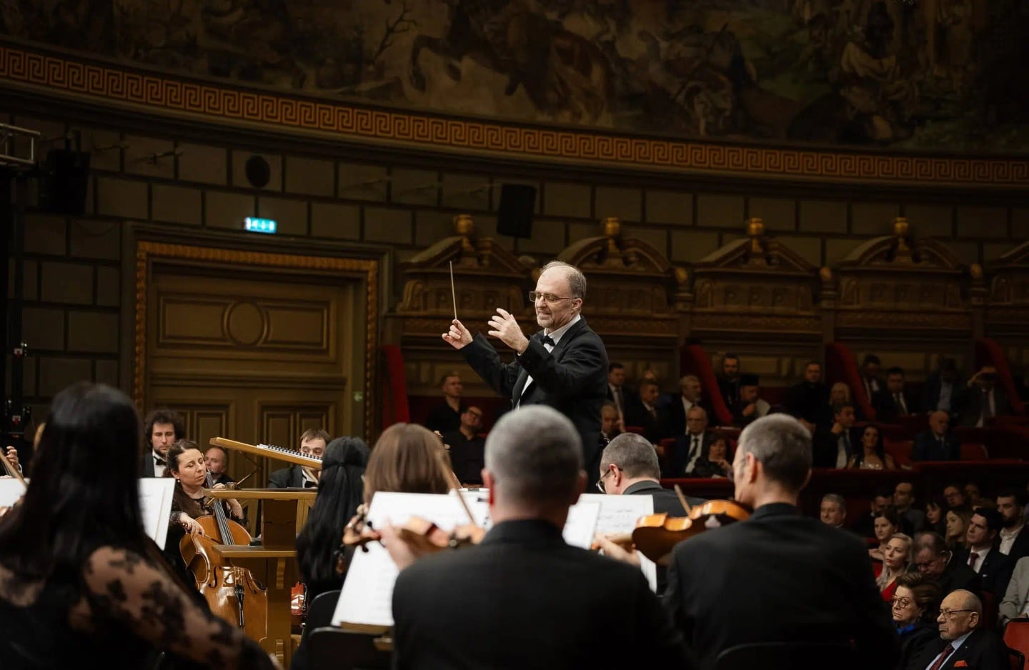 Concert photo: Sofia Philharmonic & Nayden Todorov visiting Bucharest (03.03.2025)