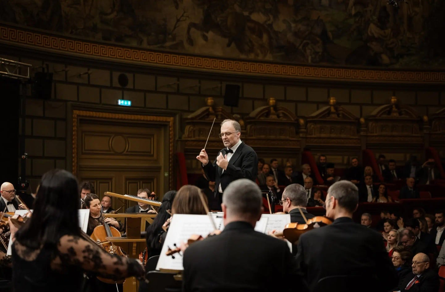 Concert photo: Sofia Philharmonic & Nayden Todorov visiting Bucharest (03.03.2025)