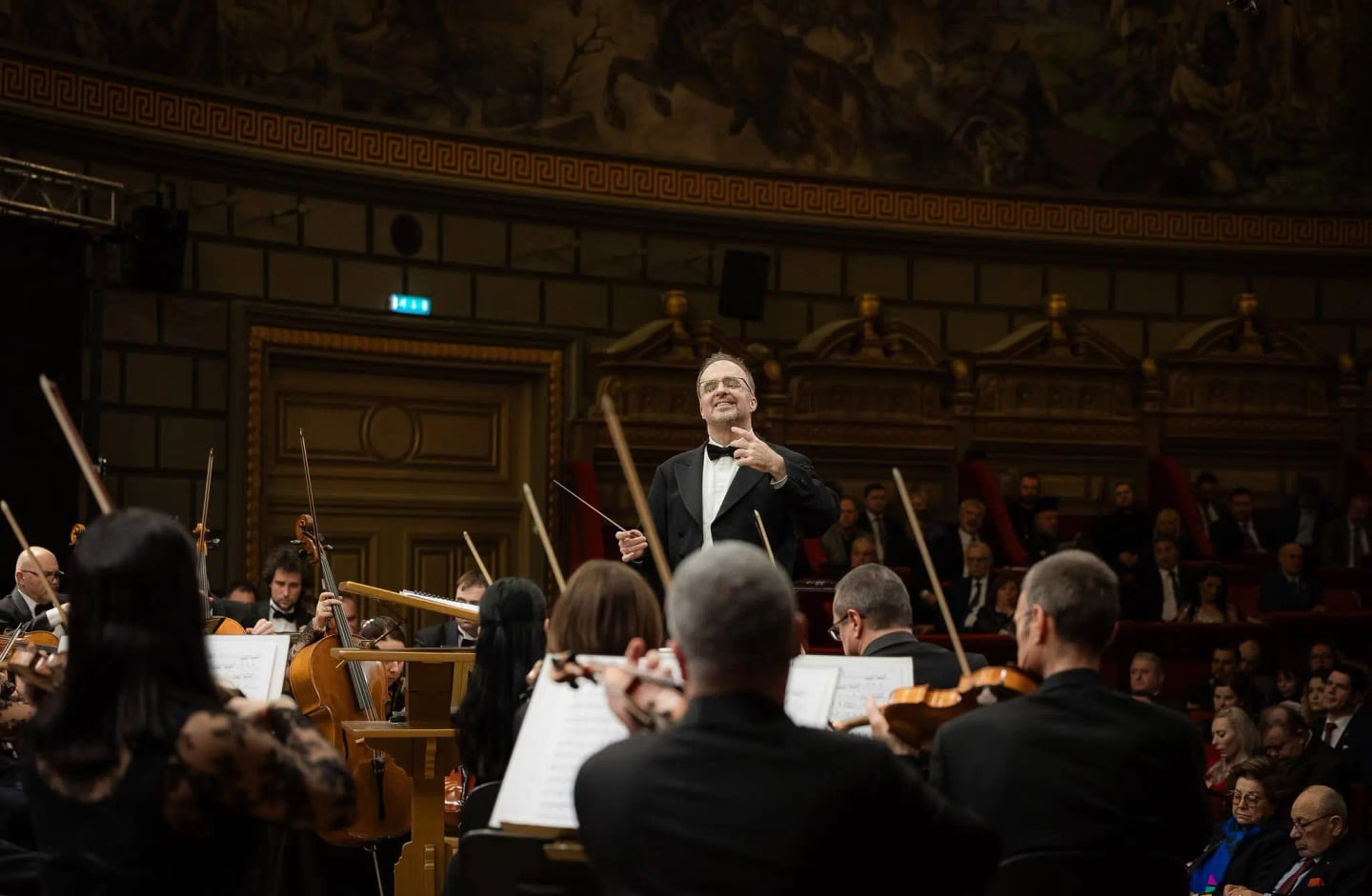 Concert photo: Sofia Philharmonic & Nayden Todorov visiting Bucharest (03.03.2025)