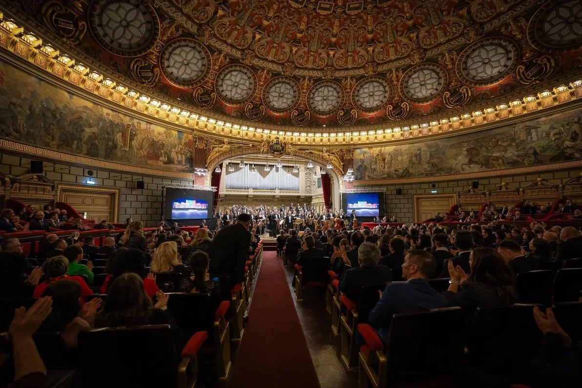 Concert photo: Sofia Philharmonic & Nayden Todorov visiting Bucharest (03.03.2025)