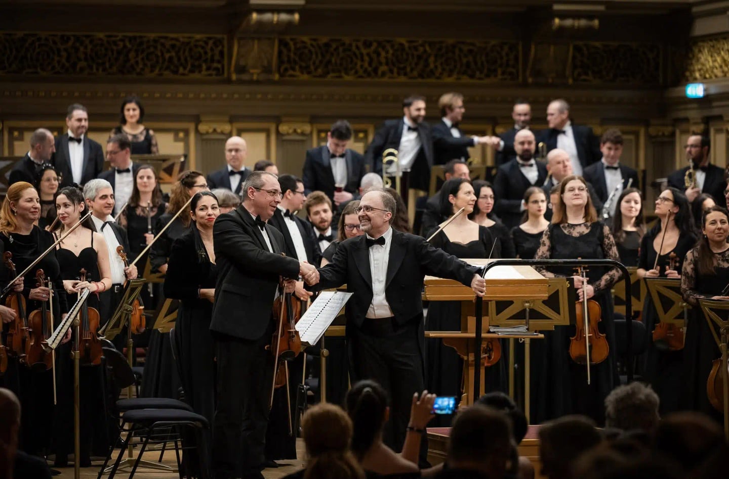 Concert photo: Sofia Philharmonic & Nayden Todorov visiting Bucharest (03.03.2025)