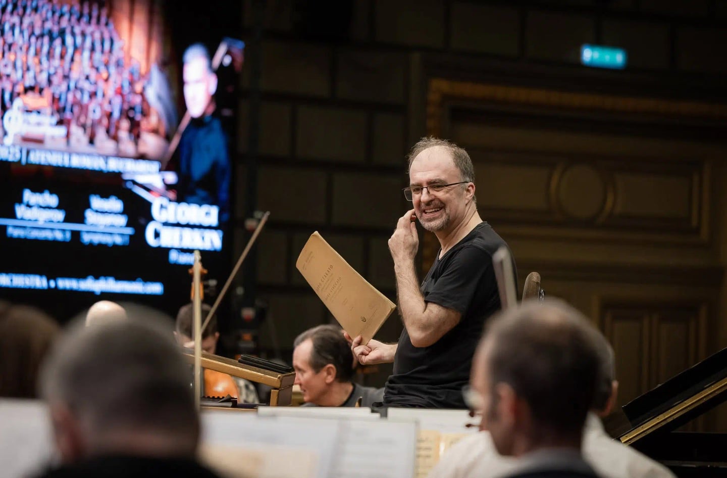 Concert photo: Sofia Philharmonic & Nayden Todorov visiting Bucharest (03.03.2025)