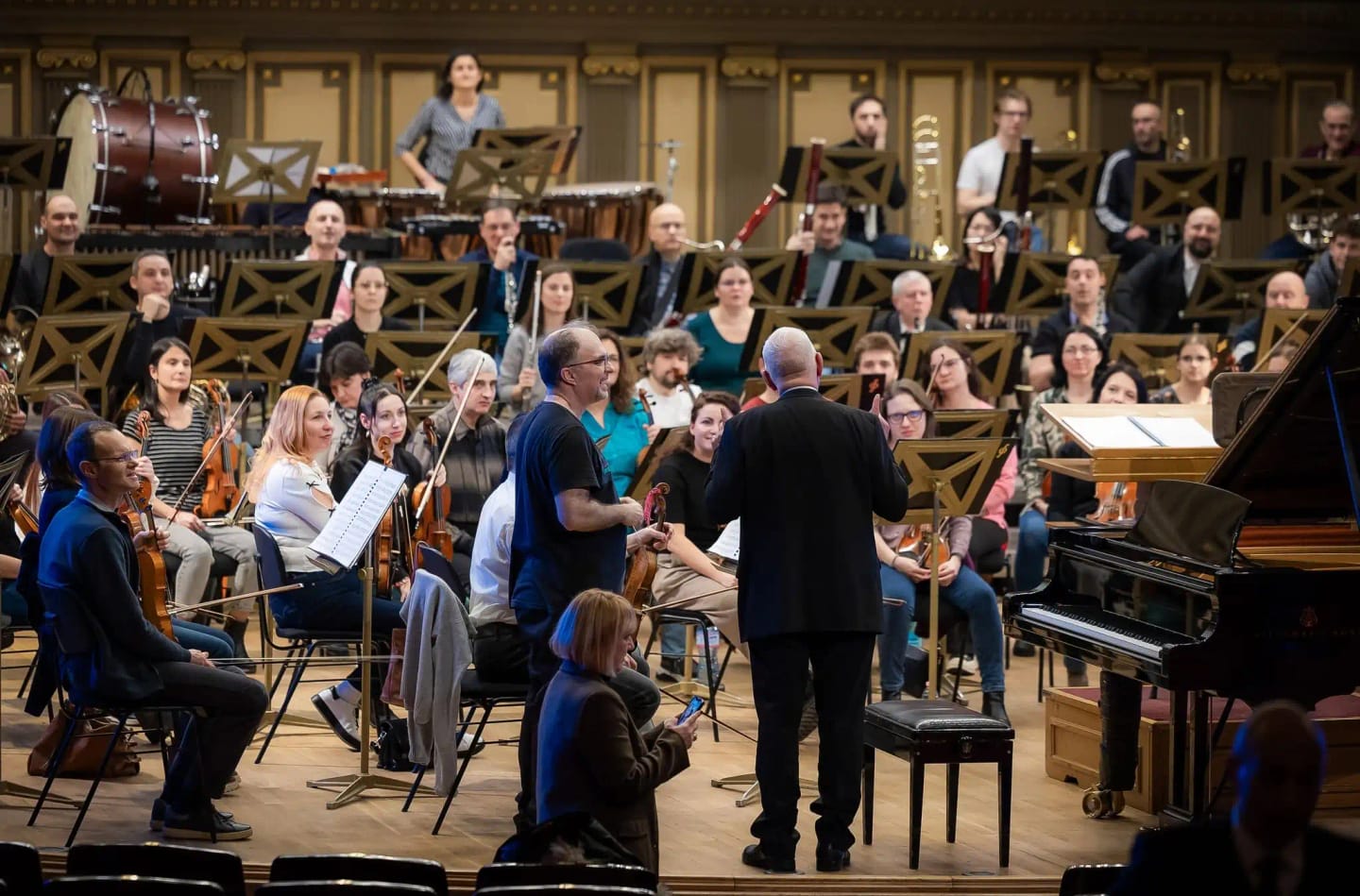 Concert photo: Sofia Philharmonic & Nayden Todorov visiting Bucharest (03.03.2025)