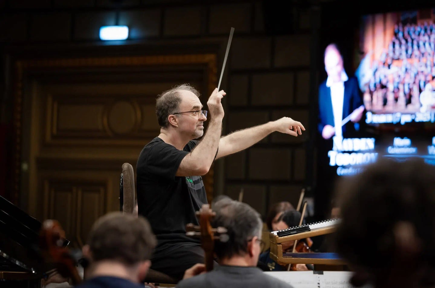 Concert photo: Sofia Philharmonic & Nayden Todorov visiting Bucharest (03.03.2025)