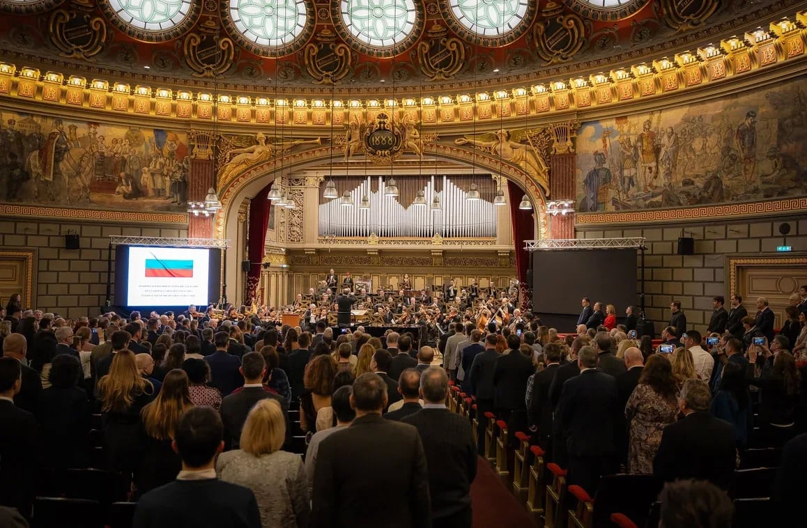 Concert photo: Sofia Philharmonic & Nayden Todorov visiting Bucharest (03.03.2025)