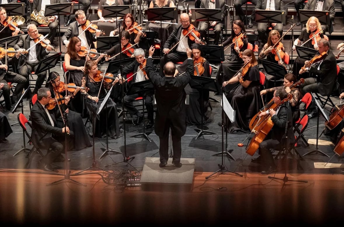 Concert photo: Sofia Philharmonic & Nayden Todorov visiting Terneuzen (05.10.2024)