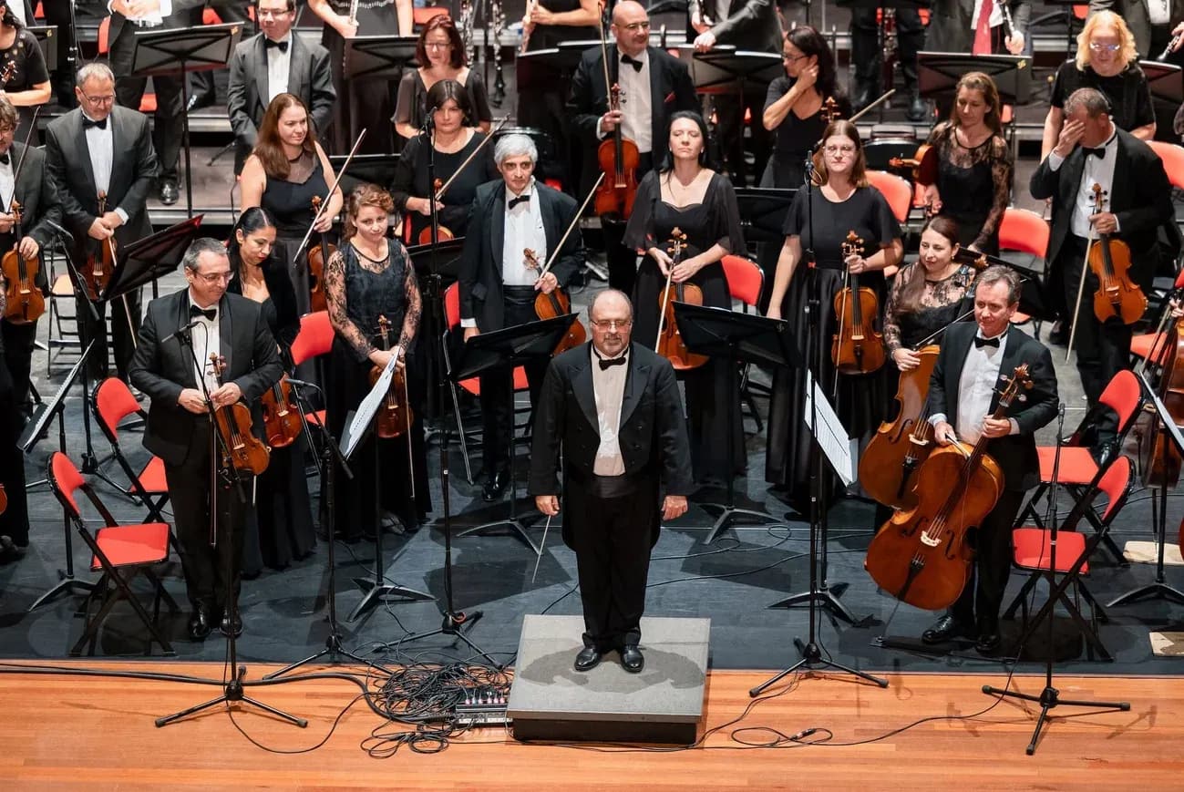 Concert photo: Sofia Philharmonic & Nayden Todorov visiting Terneuzen (05.10.2024)