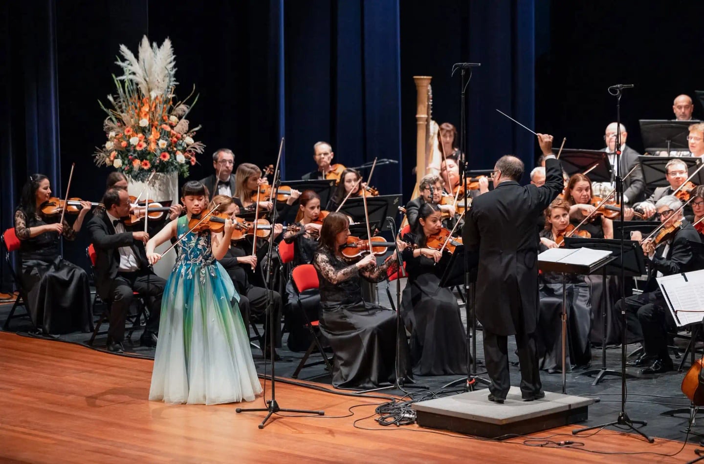 Concert photo: Sofia Philharmonic & Nayden Todorov visiting Terneuzen (05.10.2024)