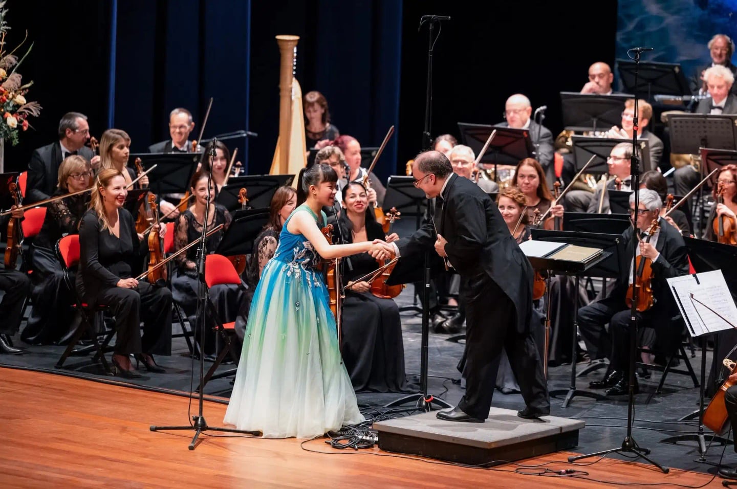 Concert photo: Sofia Philharmonic & Nayden Todorov visiting Terneuzen (05.10.2024)