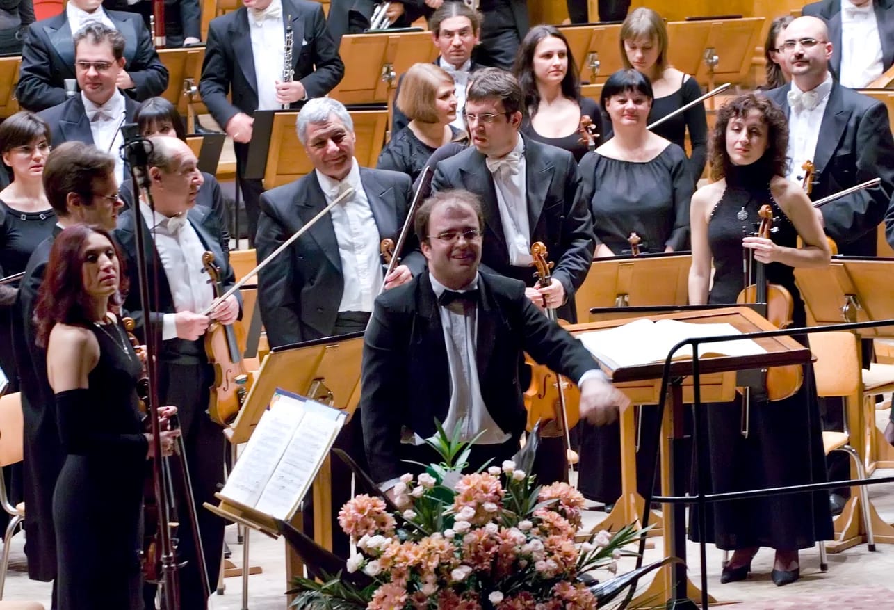 Concert photo: Georgi Cherkin & Nayden Todorov (07.02.2008)