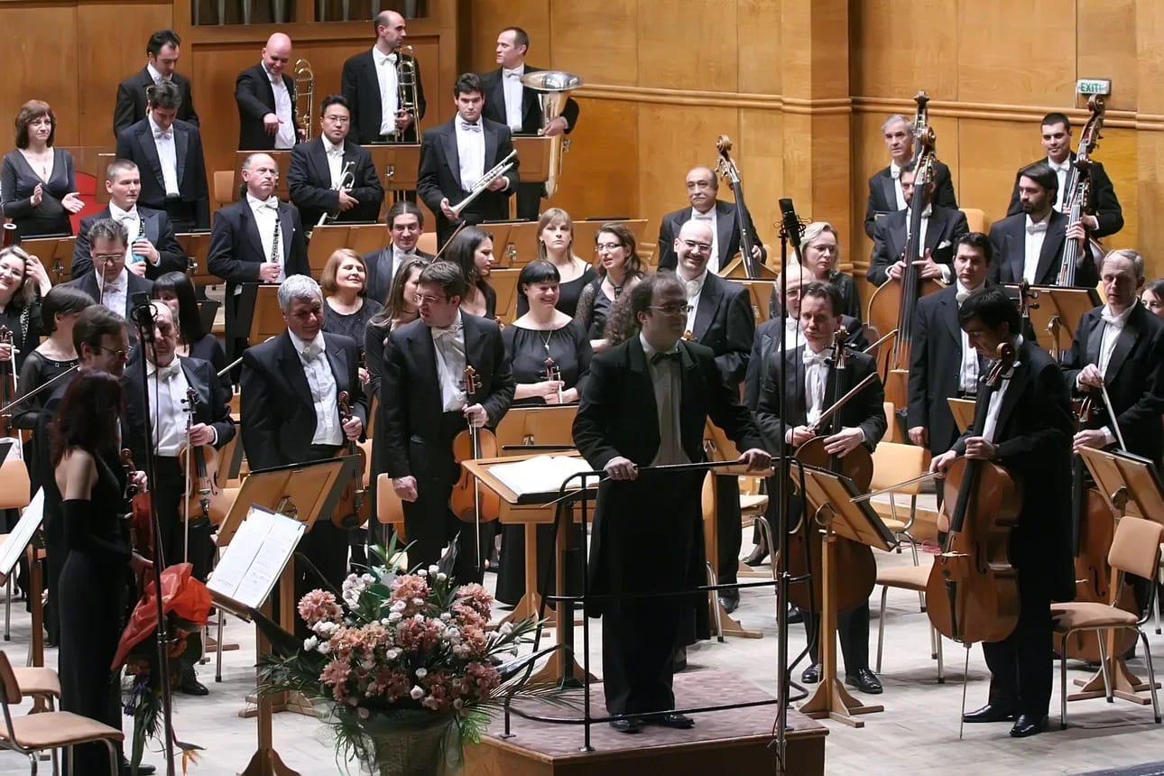 Concert photo: Georgi Cherkin & Nayden Todorov (07.02.2008)