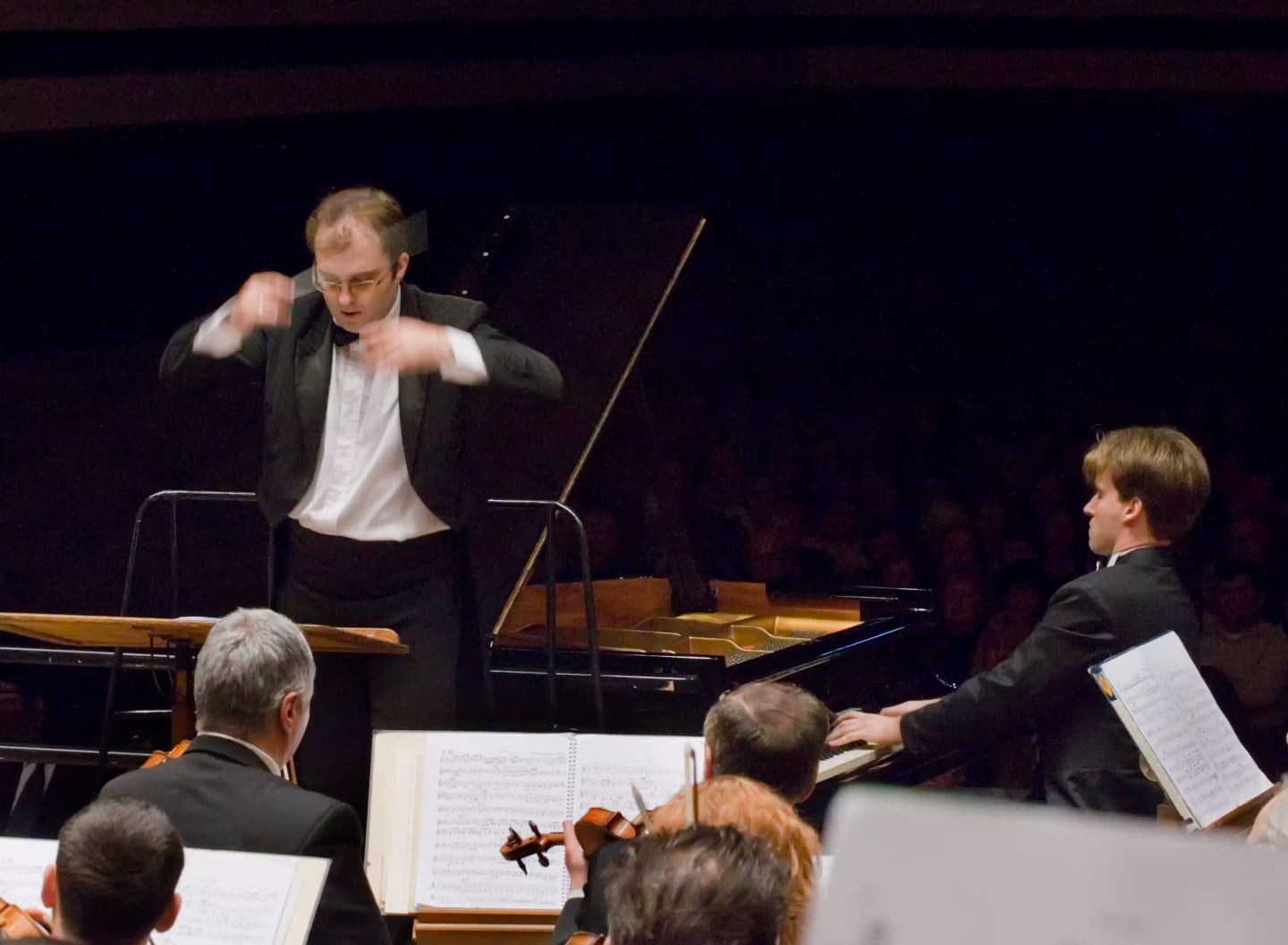 Concert photo: Georgi Cherkin & Nayden Todorov (07.02.2008)