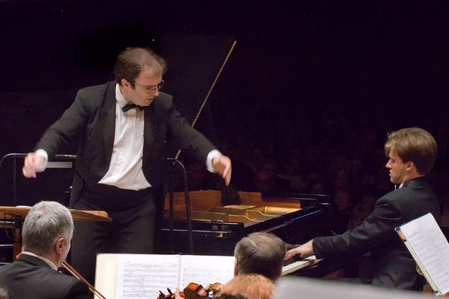 Concert photo: Georgi Cherkin & Nayden Todorov (07.02.2008)