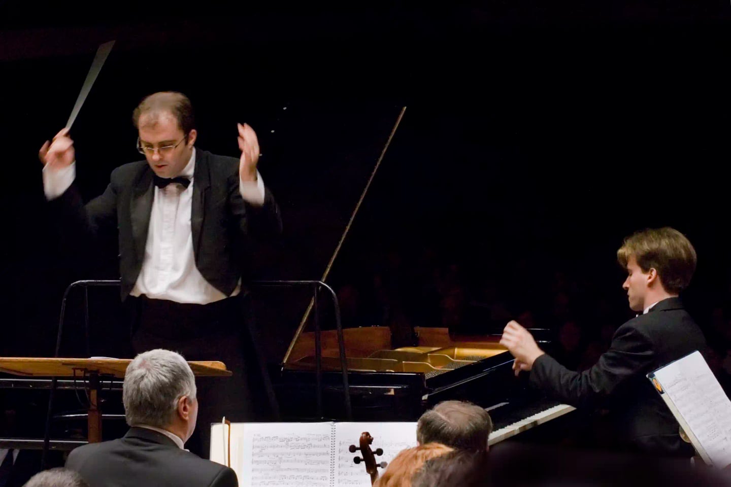 Concert photo: Georgi Cherkin & Nayden Todorov (07.02.2008)