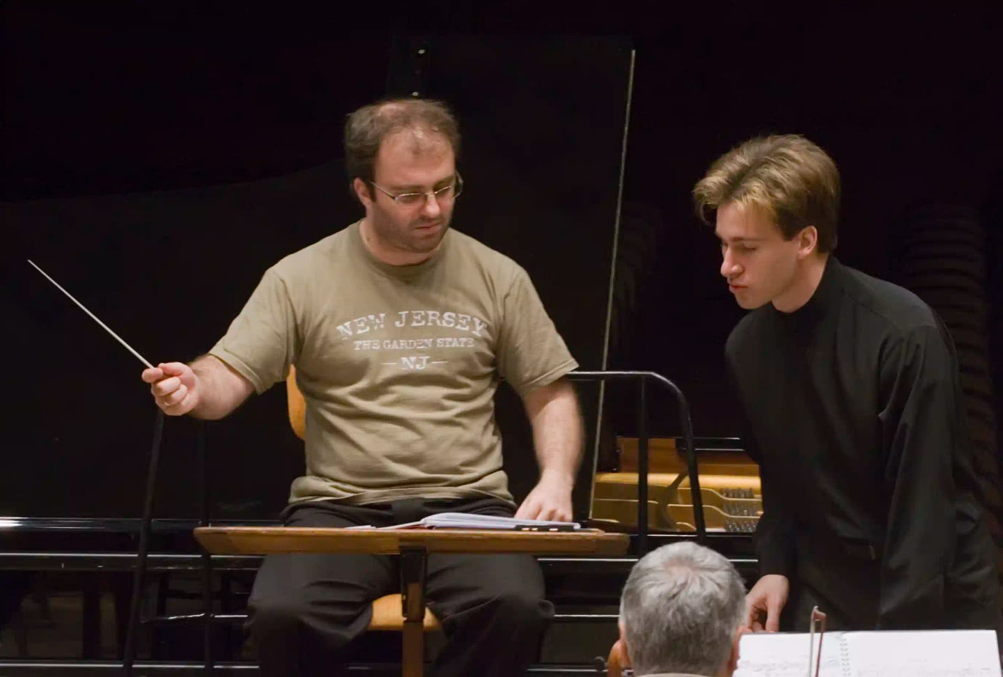 Concert photo: Georgi Cherkin & Nayden Todorov (07.02.2008)