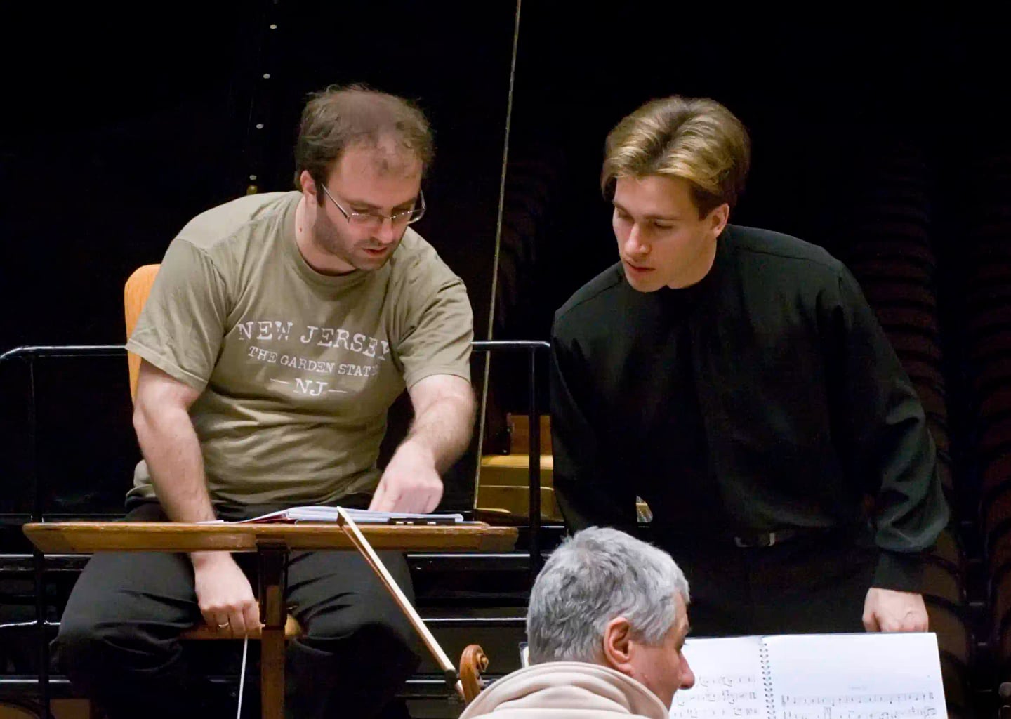 Concert photo: Georgi Cherkin & Nayden Todorov (07.02.2008)