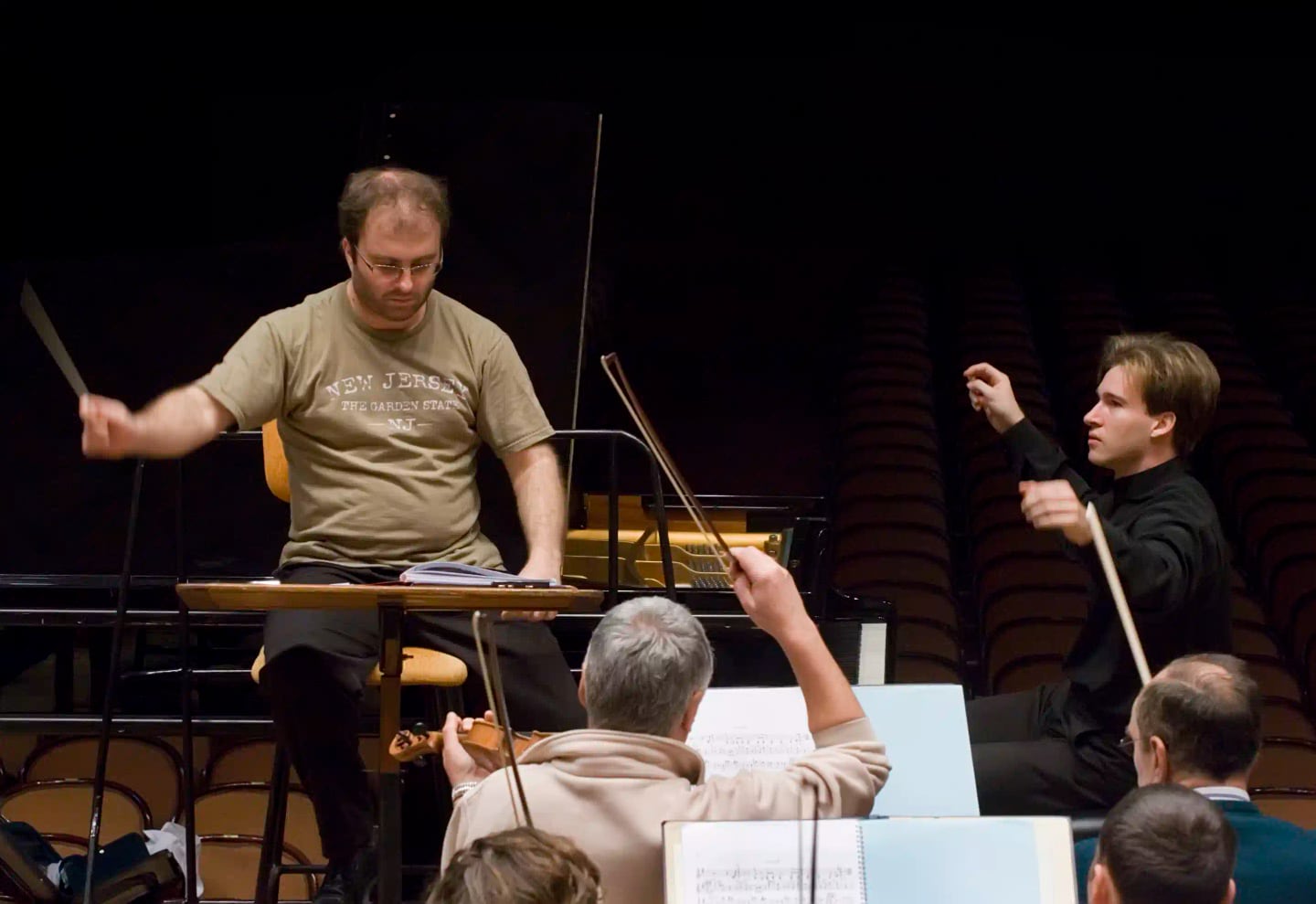 Concert photo: Georgi Cherkin & Nayden Todorov (07.02.2008)