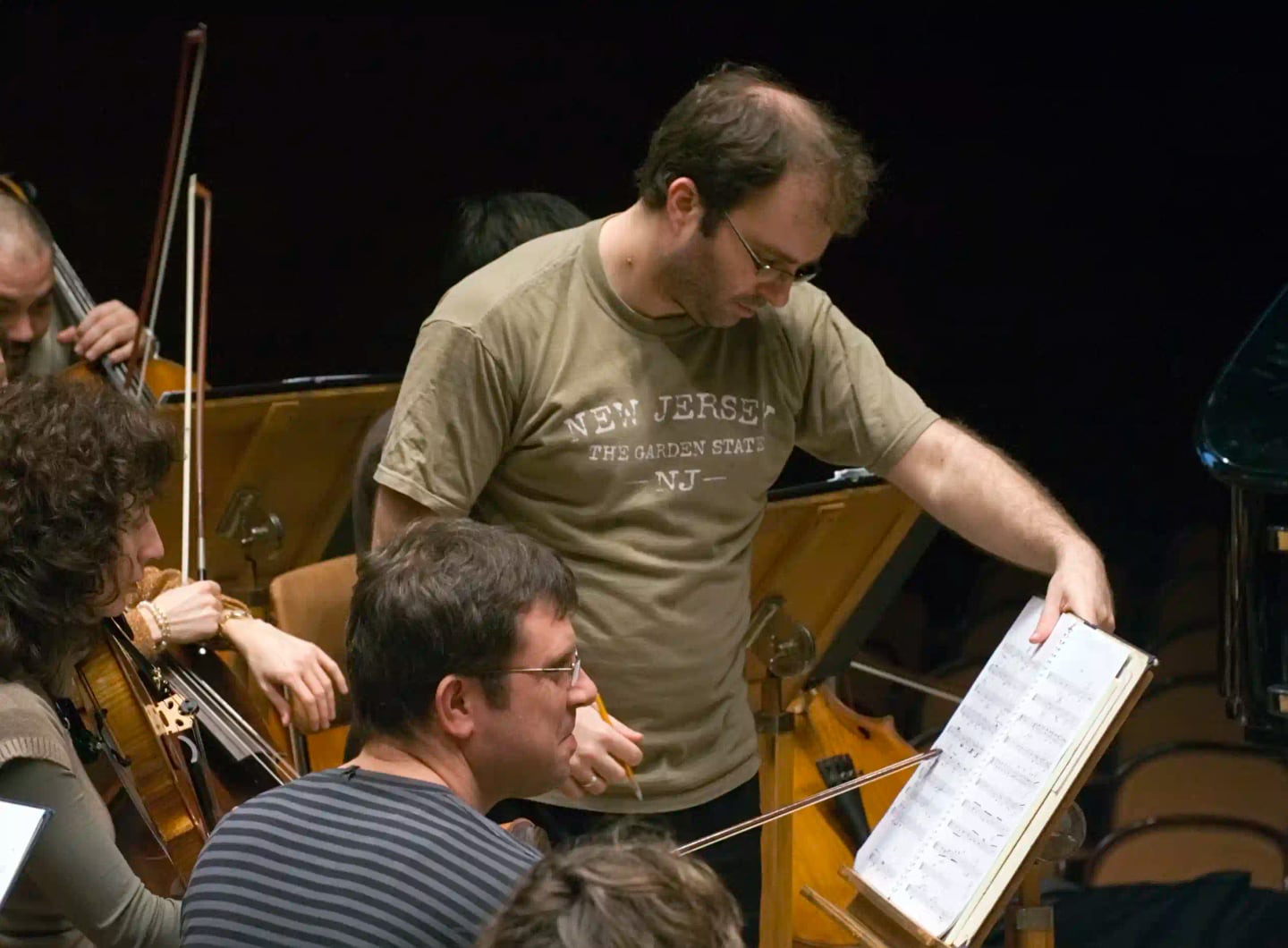Concert photo: Georgi Cherkin & Nayden Todorov (07.02.2008)