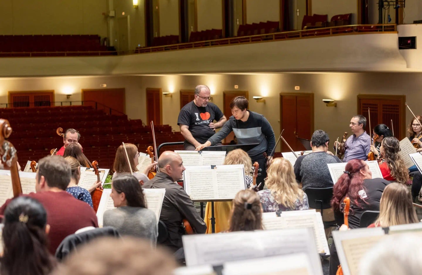 Concert photo: Sofia Philharmonic & Nayden Todorov visiting Viersen (07.11.2023)