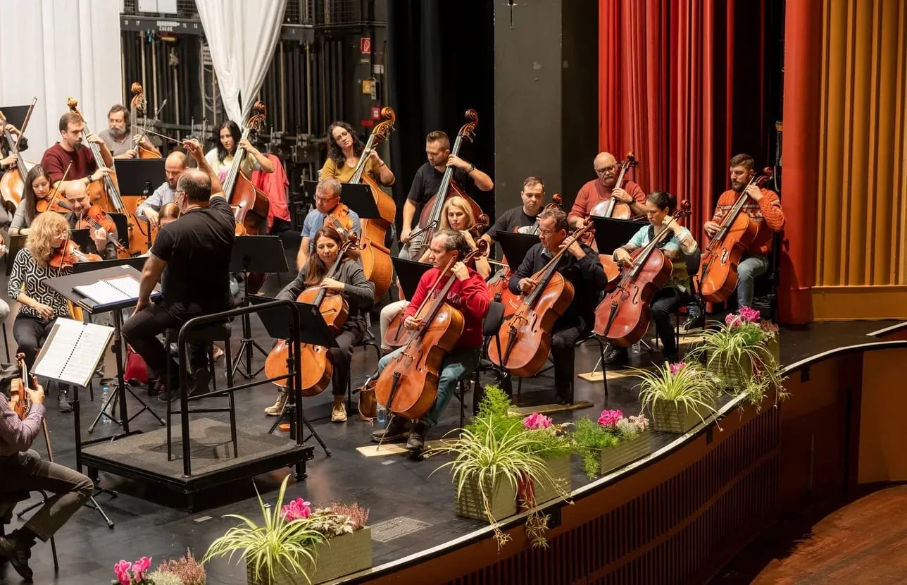 Concert photo: Sofia Philharmonic & Nayden Todorov visiting Viersen (07.11.2023)