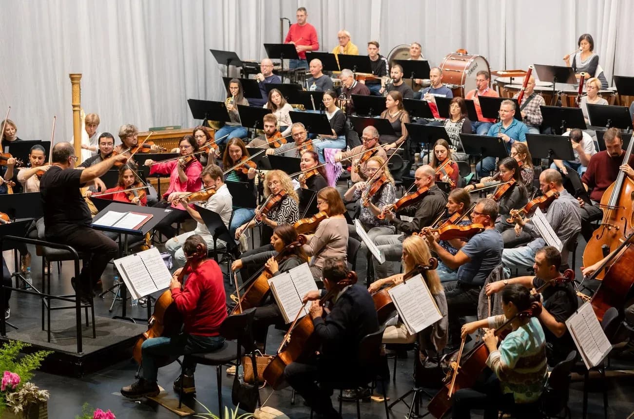 Concert photo: Sofia Philharmonic & Nayden Todorov visiting Viersen (07.11.2023)