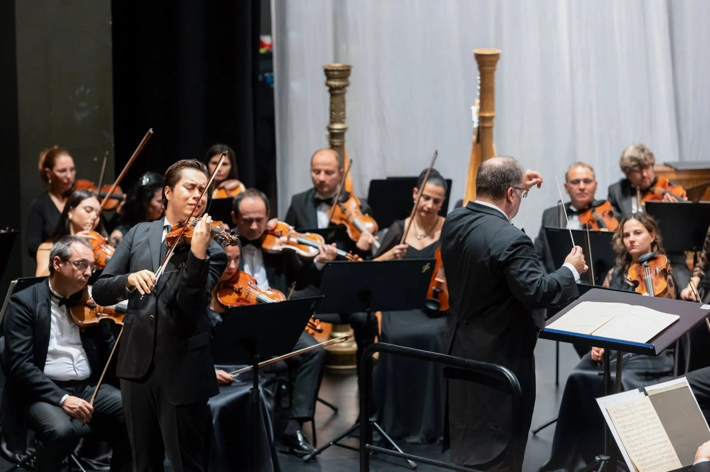 Concert photo: Sofia Philharmonic & Nayden Todorov visiting Viersen (07.11.2023)