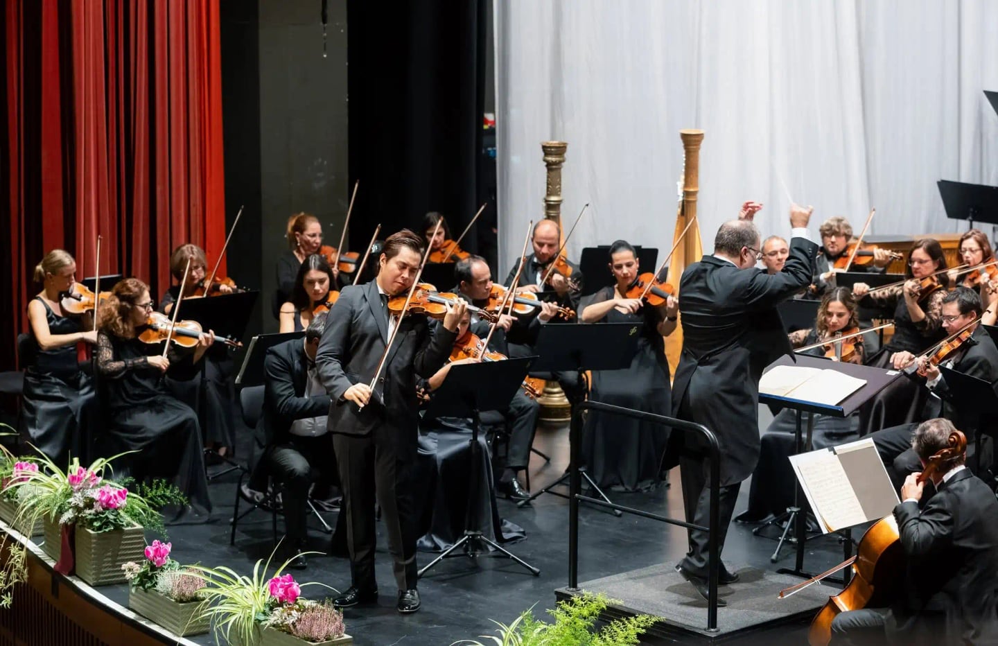 Concert photo: Sofia Philharmonic & Nayden Todorov visiting Viersen (07.11.2023)