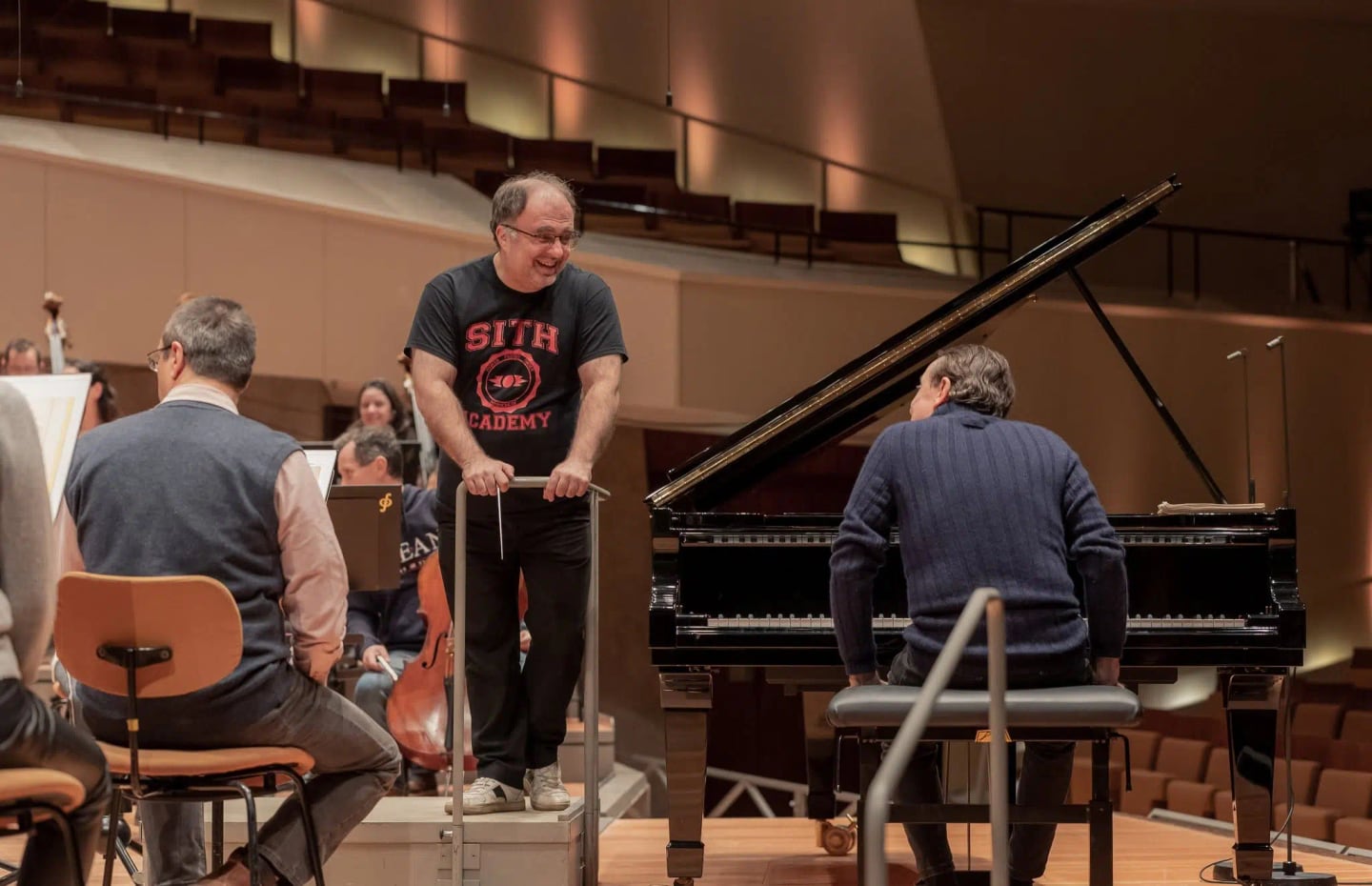 Concert photo: Sofia Philharmonic & Nayden Todorov visiting The Grand Hall at Berlin Philharmonic (12.12.2022)
