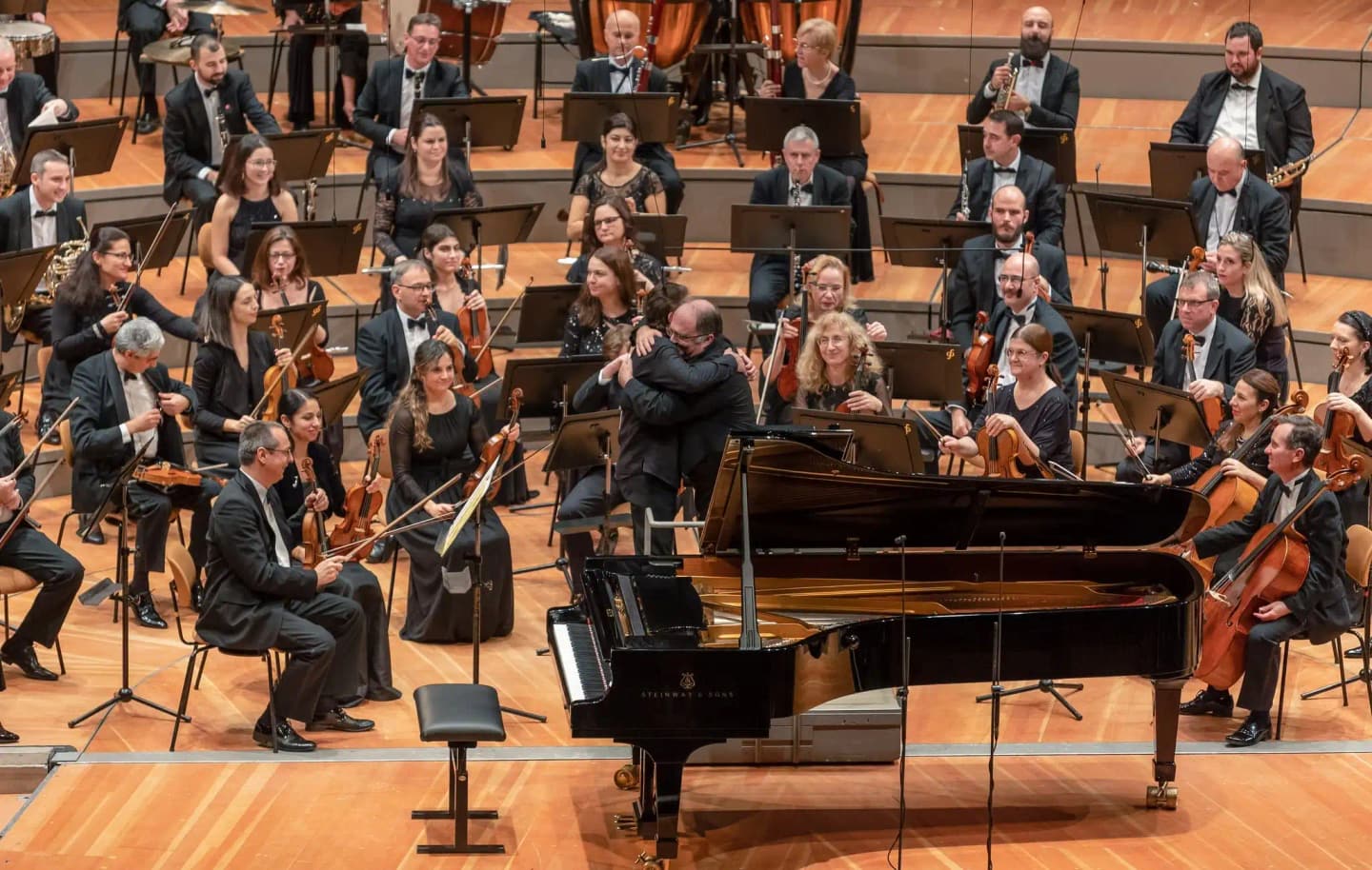 Concert photo: Sofia Philharmonic & Nayden Todorov visiting The Grand Hall at Berlin Philharmonic (12.12.2022)