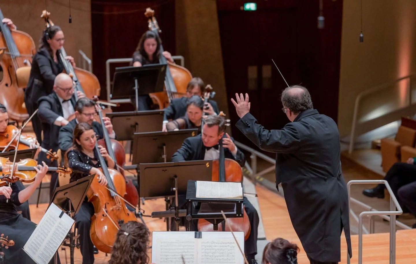 Concert photo: Sofia Philharmonic & Nayden Todorov visiting The Grand Hall at Berlin Philharmonic (12.12.2022)