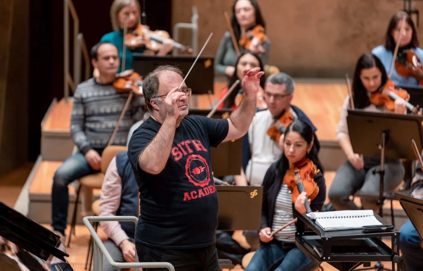 Concert photo: Sofia Philharmonic & Nayden Todorov visiting The Grand Hall at Berlin Philharmonic (12.12.2022)