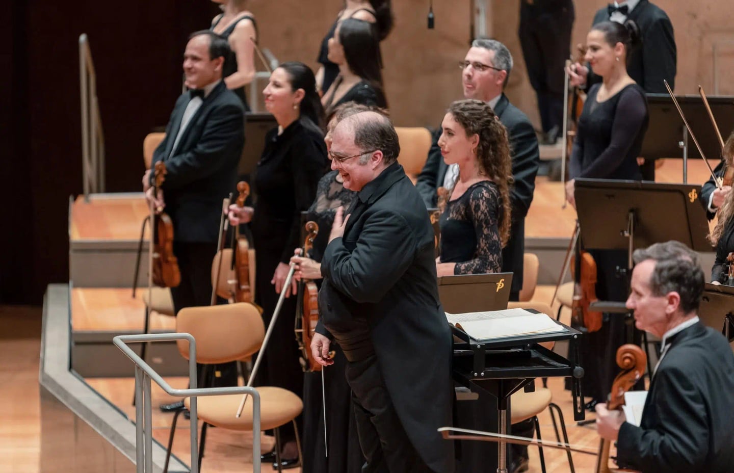 Concert photo: Sofia Philharmonic & Nayden Todorov visiting The Grand Hall at Berlin Philharmonic (12.12.2022)