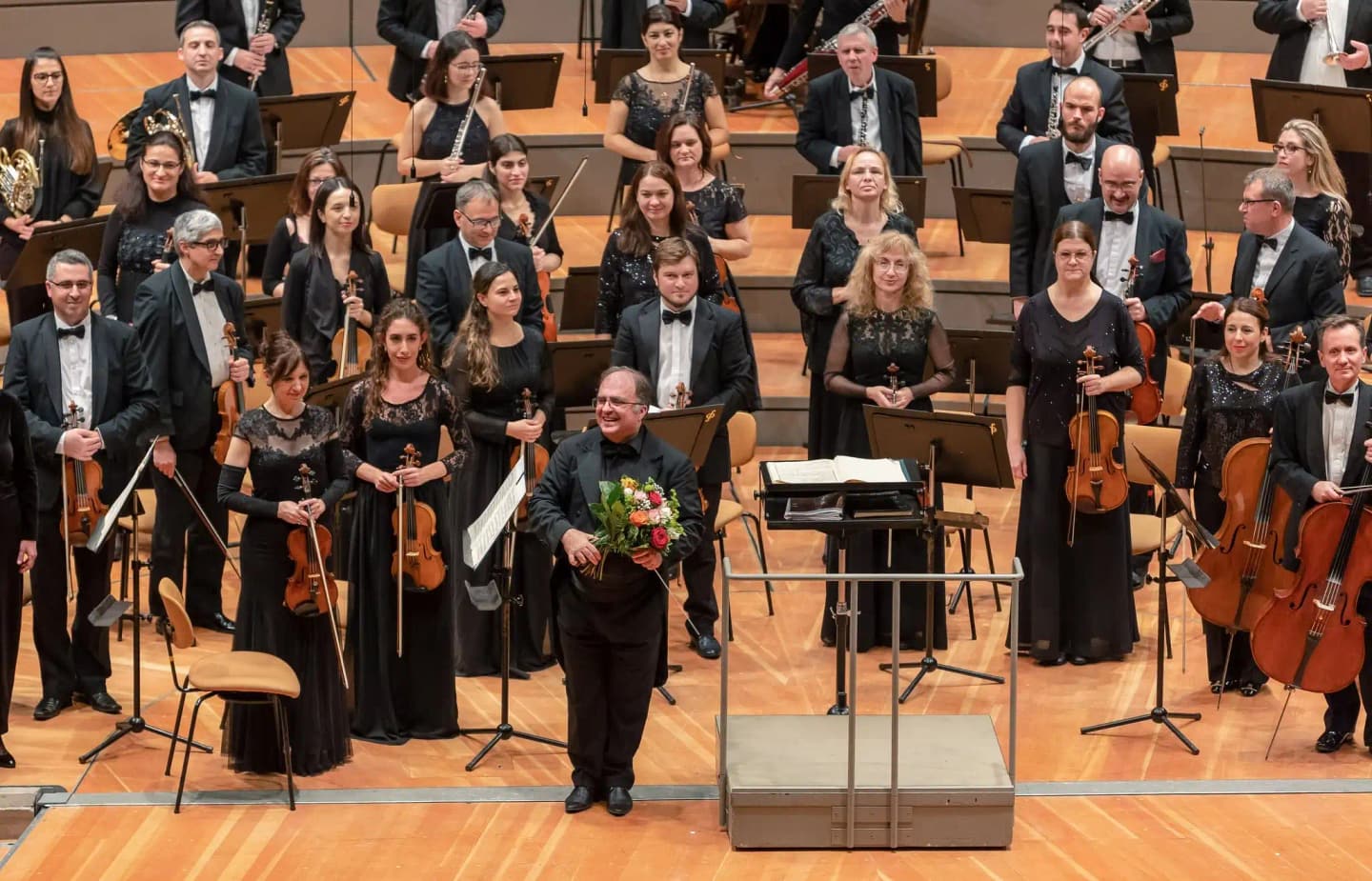 Concert photo: Sofia Philharmonic & Nayden Todorov visiting The Grand Hall at Berlin Philharmonic (12.12.2022)