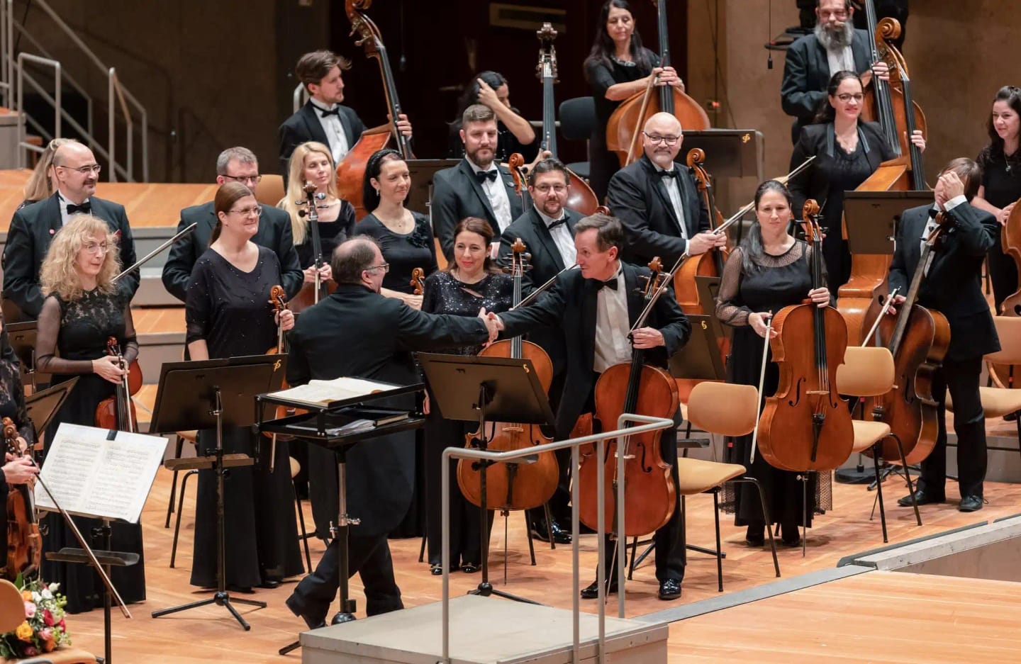 Concert photo: Sofia Philharmonic & Nayden Todorov visiting The Grand Hall at Berlin Philharmonic (12.12.2022)