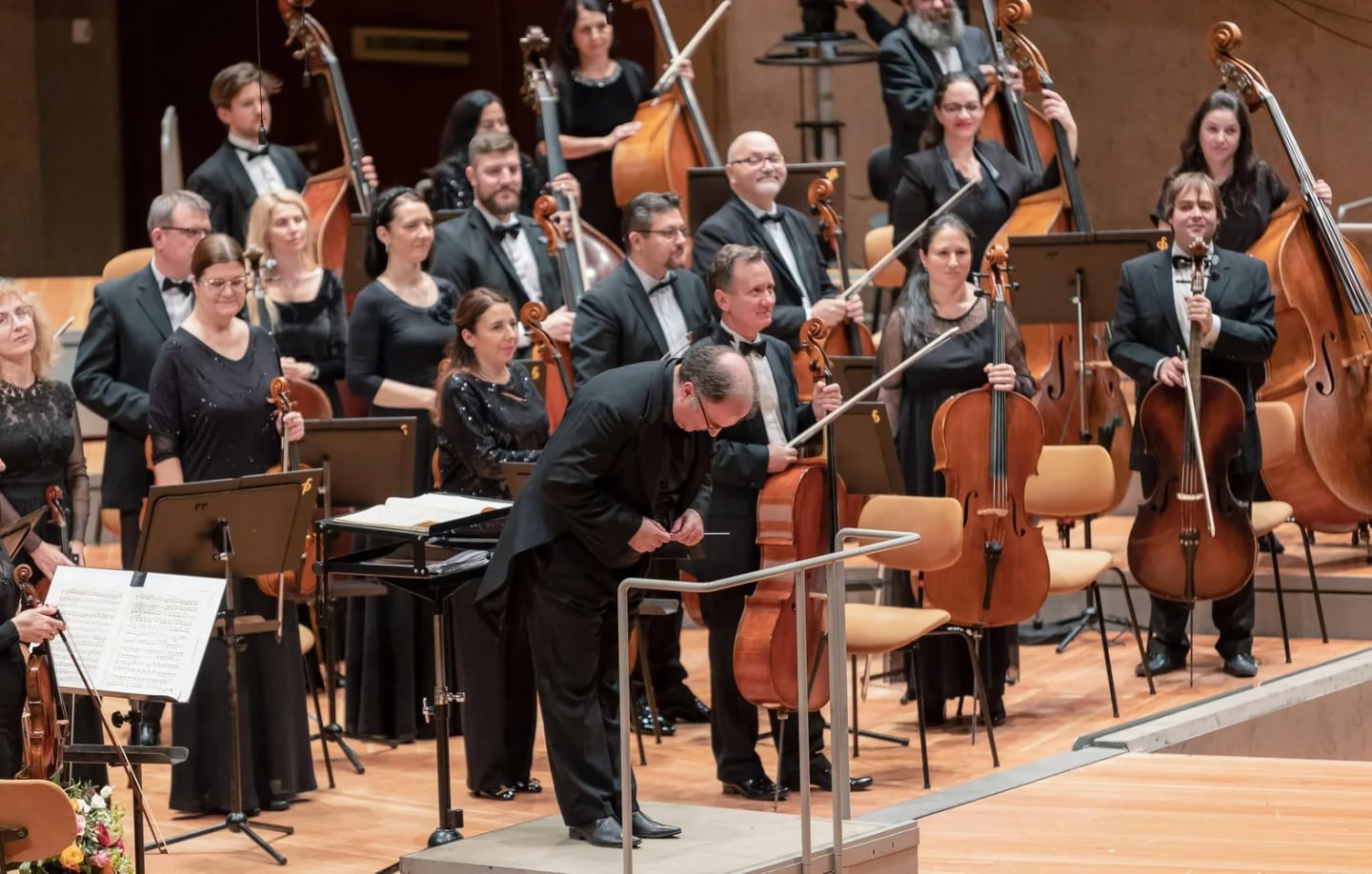 Concert photo: Sofia Philharmonic & Nayden Todorov visiting The Grand Hall at Berlin Philharmonic (12.12.2022)