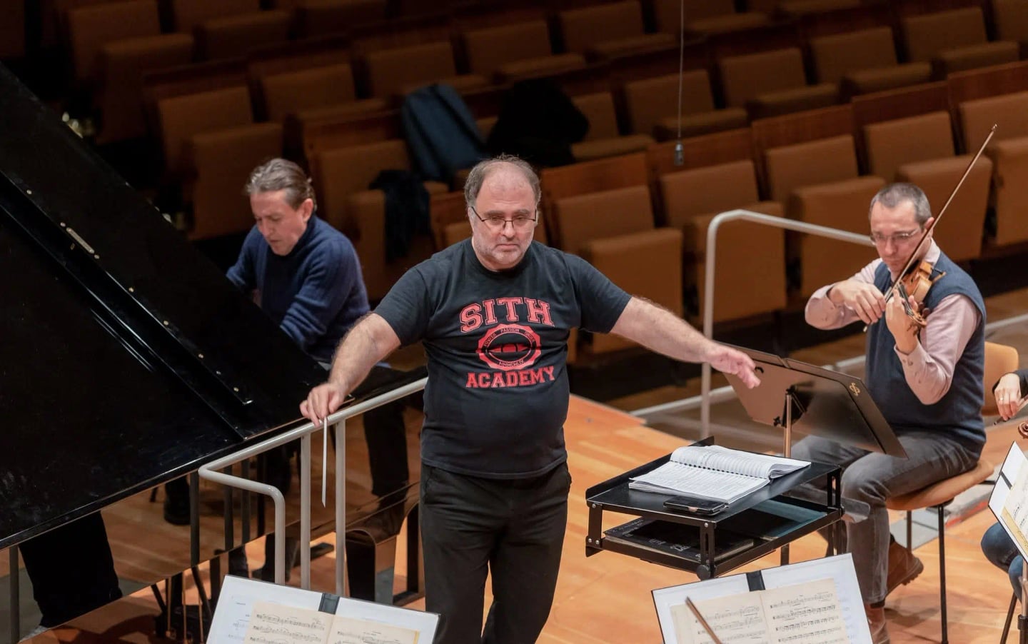 Concert photo: Sofia Philharmonic & Nayden Todorov visiting The Grand Hall at Berlin Philharmonic (12.12.2022)