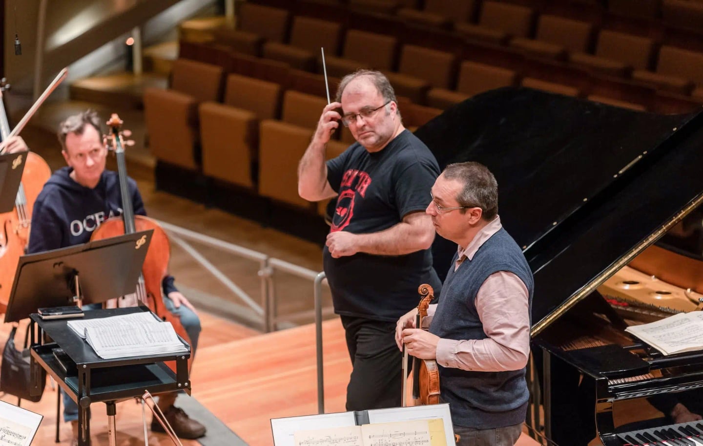 Concert photo: Sofia Philharmonic & Nayden Todorov visiting The Grand Hall at Berlin Philharmonic (12.12.2022)