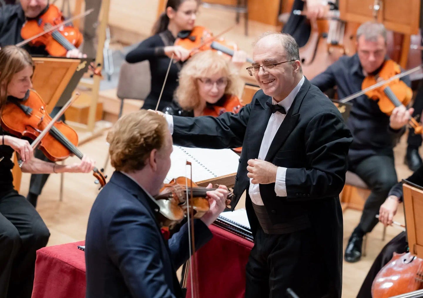 Concert photo: Daniel Hope & Nayden Todorov (12.12.2024)