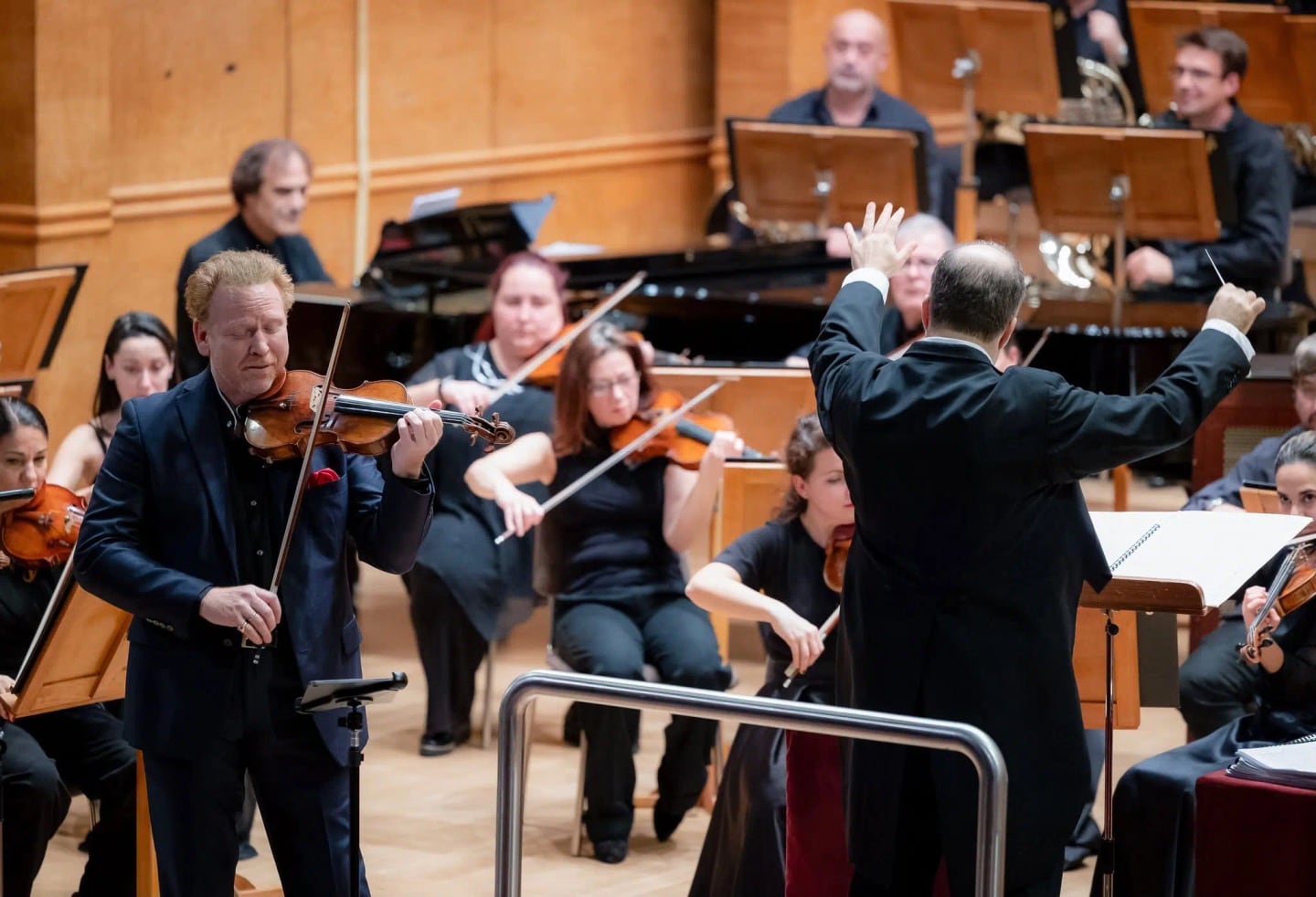 Concert photo: Daniel Hope & Nayden Todorov (12.12.2024)