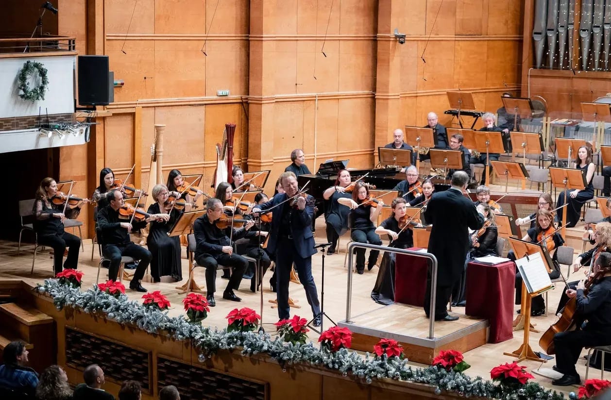 Concert photo: Daniel Hope & Nayden Todorov (12.12.2024)