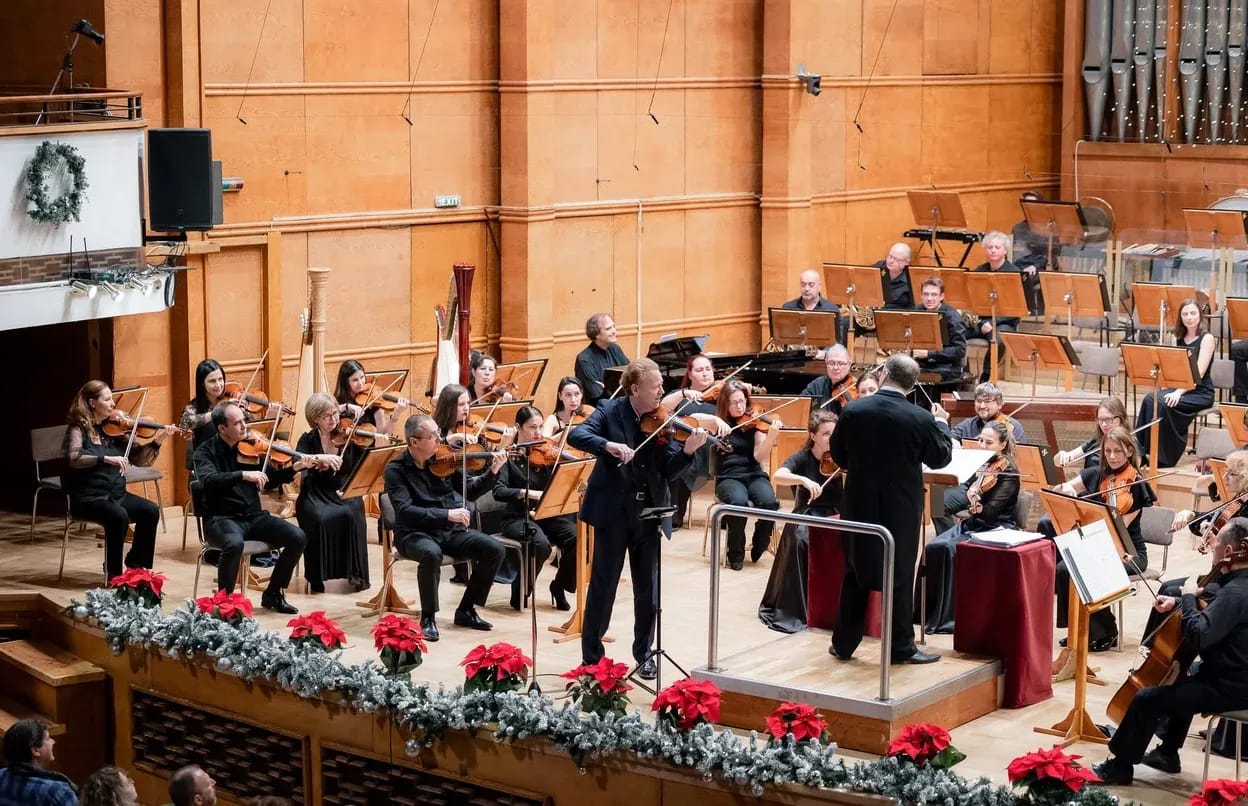Concert photo: Daniel Hope & Nayden Todorov (12.12.2024)